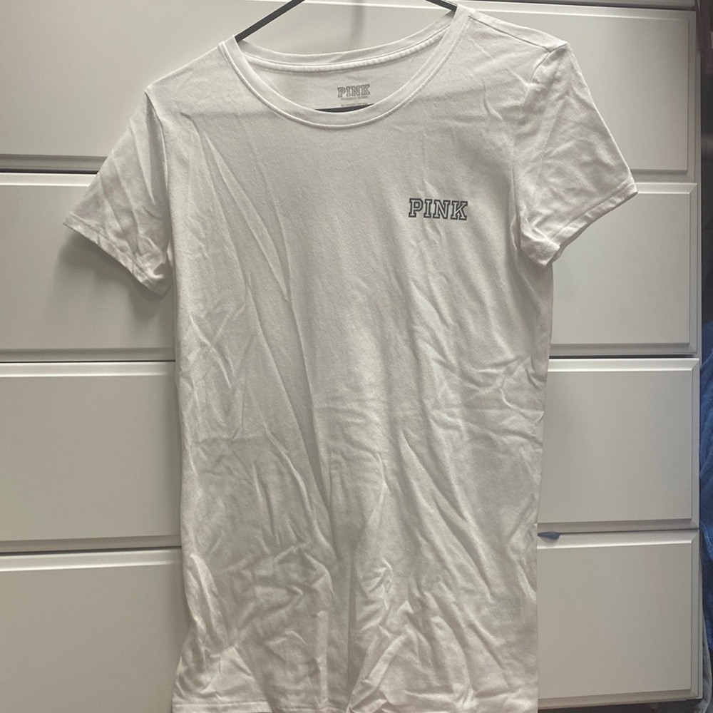 PINK white t-shirt